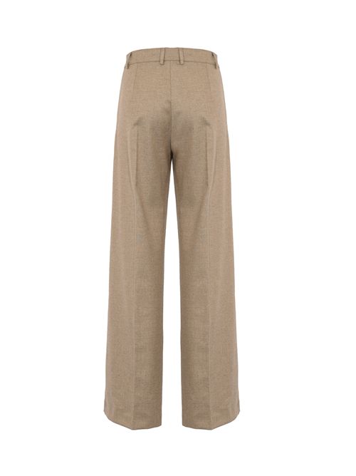 Pantalone largo in flanella di lana D. Exterior | 6176616VIS